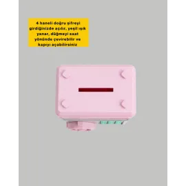 Elektronik Şifreli Otomatik Para Yutan Çocuk Kumbarası