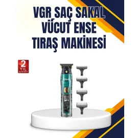Vgr V-695 Profesyonel Tıraş Makinesi Seramik Bıçaklı Turbo Güçlü Motor