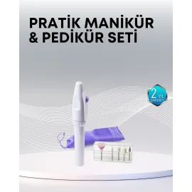 Profesyonel Tırnak Matkap Seti – Ayarlanabilir Hız, Düşük Gürültü Ve Kompakt Tasarım