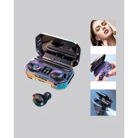 Şarj Kutulu Kablosuz Kulaklık Ergonomik Spor Seyahat Uyumlu Uzun Kullanım