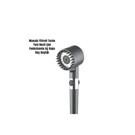 Plastik Duş Başliği Filtreli