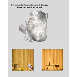 3X3 Günişiği Kumandali Perde