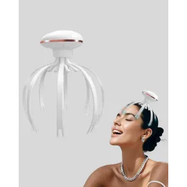 Elektrikli Kafa Masaj Cihazı 3 Modlu Usb-C Şarjlı Rahatlatıcı Masaj Aleti