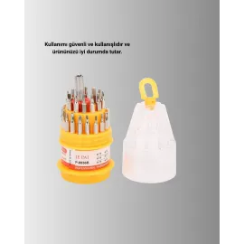 Çok Fonksiyonlu Tornavida Seti Telefon Ve Bilgisayar Uyumlu