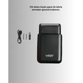 Usb Şarjlı Erkek Tıraş Makinesi | Cilt Dostu Ve Kompakt Tasarım