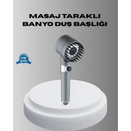 Spa Etkili Masaj Uçlu Duş Başlığı Ergonomik Tasarım