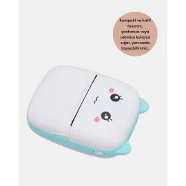 Taşınabilir Mini Termal Yazıcı 200 Dpi Bluetooth Bağlantılı