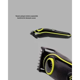 5’I 1 Arada Şarjlı Tıraş Makinesi – Paslanmaz Çelik Başlıklı, Yüz Ve Vücut Bakım Cihazı