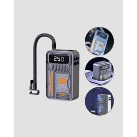 Şarjlı Kablosuz Hava Pompası – 150 Psi Basınç, Led Ekran Ve 6000Mah Batarya