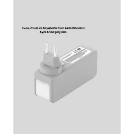 Zaman Kontrollü Şarj Cihazı 30W Hızlı Şarj Ve Çoklu Usb Çıkışı