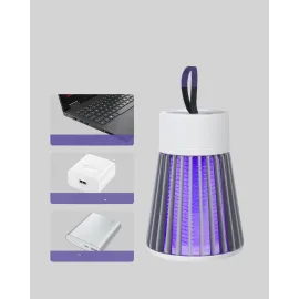 2’Si 1 Arada Led Işıklı Elektrikli Böcek Öldürücü