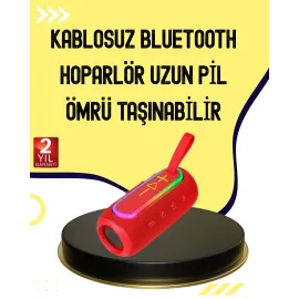 Uzun Pil Ömürlü Bluetooth 5.1 Hoparlör