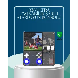 128GB Dahili Hafızalı R36 Ultra – 4” IPS Ekran, Retro Konsol, 30.000+ Oyun Yüklü