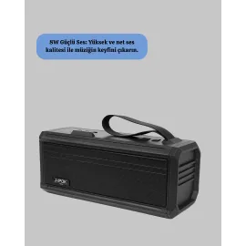 J-Ipox P520 Solar Enerjili Bluetooth Hoparlör Fm Radyolu 8W Ses
