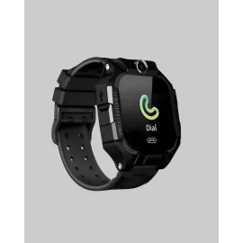 S10 Akıllı Çocuk Saati Siyah Tasarım Adımsayar ve Alarm Fonksiyonu