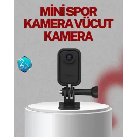Vlog Ve Sosyal Medya Çekimleri İçin Kompakt Taşınabilir Kamera