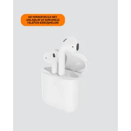 Iphone 11 12 13 14 15 Uyumlu Mini Tws Kulaklık Gürültü Önleyici Uzun Pil Ömürlü