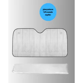 Metalize Reflektörlü Katlanabilir Araç Güneşliği – Yüksek Performanslı Isı Ve Uv Koruması