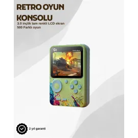G5 Taşınabilir Retro Oyun Konsolu – Çocuk Ve Yetişkinler İçin