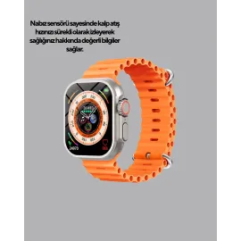 Akıllı Saat – Nabız Ölçer, Uyku Takibi, Gps, Suya Dayanıklı Tasarım