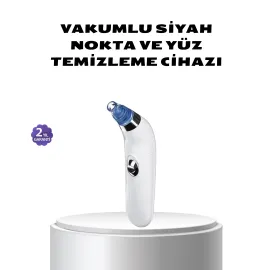 Vakumlu Siyah Nokta Temizleme Cihazı – 5 Kademe Güç Ve 4 Başlıklı Derin Cilt Bakımı