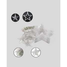 Yıldız Desenli Perde Tipi Peri Led 3X3 Metre Aydınlatma