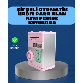 Şifreli Elektronik Para Biriktirme Kumbarası Büyük Kapasiteli