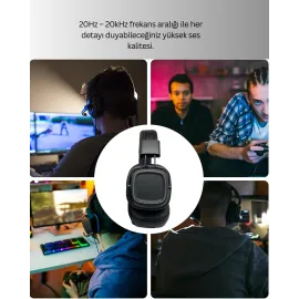 Kristal Netliğinde Ses Ve Güçlü Baslı Kablosuz Kulak Üstü