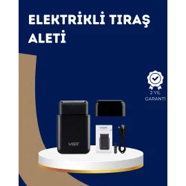 Ultra İnce Elektrikli Tıraş Makinesi | USB Şarjlı ve Su Geçirmez