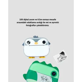 üksek Çözünürlüklü 10X Dijital Zoom ve ISO Ayarlı Fotoğraf Makinesi