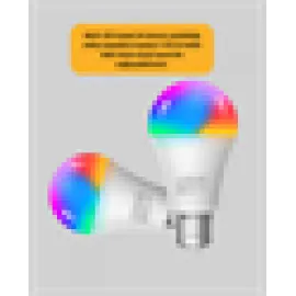 Akıllı 9W RGBW LED Ampul, tasaruflu romantik ışıklı