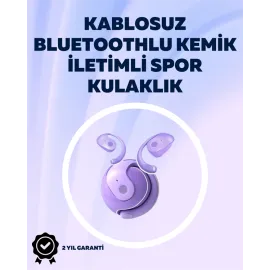 S05 Bluetoothlu Kulak İçi Spor Kulaklık – Kemik İletimi, Otomatik Bağlantı, Derin Bas Performansı