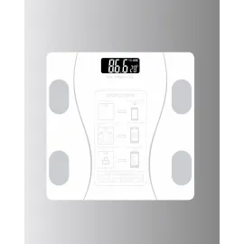 Bluetooth Akıllı Tartı – 8 Fonksiyonlu Dijital Baskül, 180 kg Kapasiteli