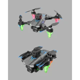 Katlanabilir Drone 1080P Kamera 0-100M Uçuş Mesafeli