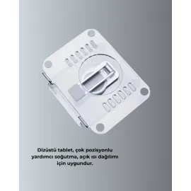 Çift Eksenli Ayarlanabilir Tablet Destek Standı
