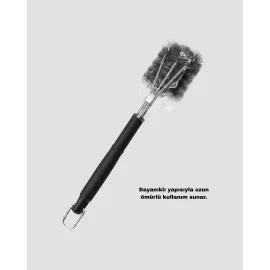 Izgara Ve Barbekü Temizleme Fırçası Dayanıklı Tasarım