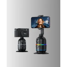 Yüz Takipli 360° Akıllı Gimbal Telefon ve Aksiyon Kamera Uyumlu