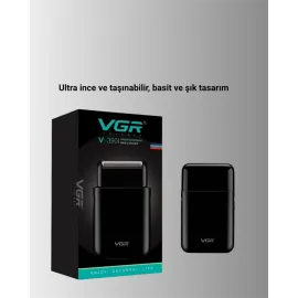 5 W Güçlü Usb Şarjlı Sakal Şekillendirici – İki Başlıklı, Su Geçirmez Tasarım