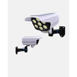 Güneş Enerjili Güvenlik Işığı Dış Mekan 5 Eksen Ayarlı Ve Pir Hareket Sensörlü