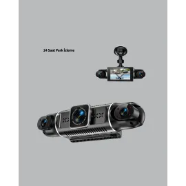 1080P 4 Kanallı Araç Kamerası Gps + Wifi + G Sensör Destekli