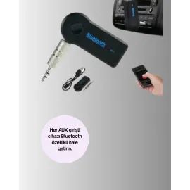 Bluetooth Destekli Aux Müzik Ve Konuşma Cihazı