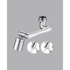 Döner Musluk Başlığı Çok Açılı Robotik Kol Su Tasarruflu