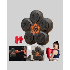 Müzikli Boks Duvar Paneli Akıllı Işık Sistemli Refleks ve Kondisyon Aleti