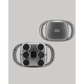 2000 mAh Şarjlı Masaj Tabancası 6 Başlık Ayarlı Güçlü Masaj Cihazı