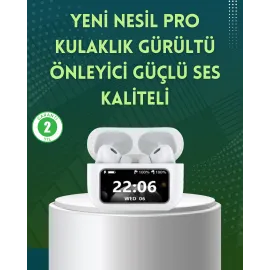 Yüksek Bass Ve Güçlü Ses Özellikli Akıllı Bluetooth Kulaklık Dokunmatik Kontrol