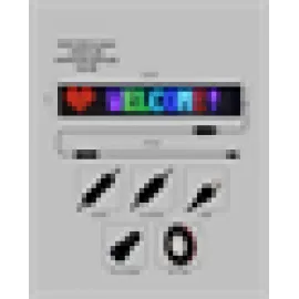 Yüksek Parlaklık Ayarlı RGB LED Ekran Kayan Yazı ve Grafik Destekli Esnek Panel