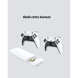 HDMI ve Kablosuz Kontrolcülü 20.000 Oyunlu Retro Oyun Konsolu