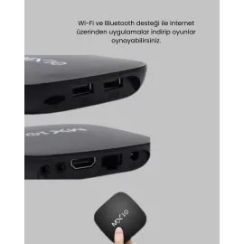 Mi Box S 4K Android Tv Box – Google Asistan, Dolby Ses, 8 Gb Hafıza, Chromecast Desteği