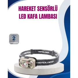 Hareket Sensörlü Led Far 45 Derece Ayarlı Şarj Edilebilir