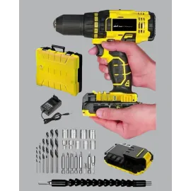 12V Akülü Matkap –Ergonomik ve Yüksek Performanslı